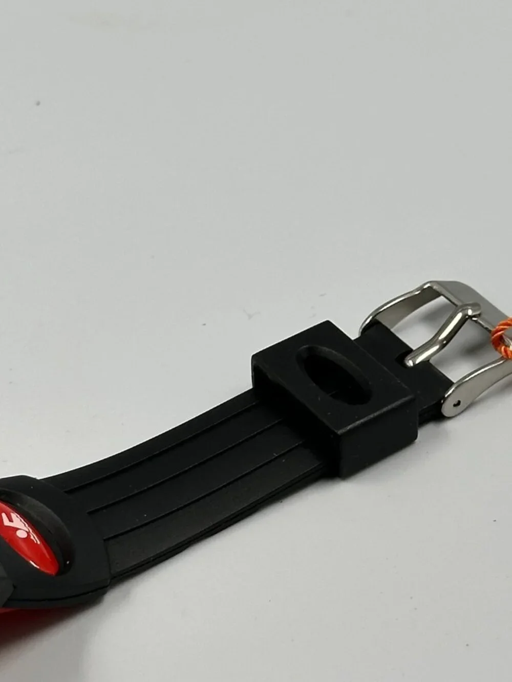 Skmei Digital Watch Men Black Red Round 44MM Backlight New Battery